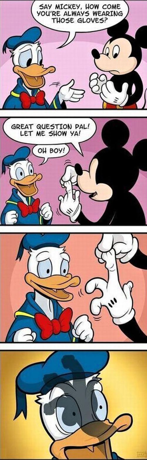 Obrázek Why Mickey Wears Gloves