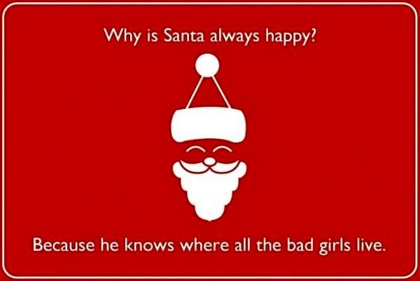 Obrázek Why Santas Happy 23-12-2011