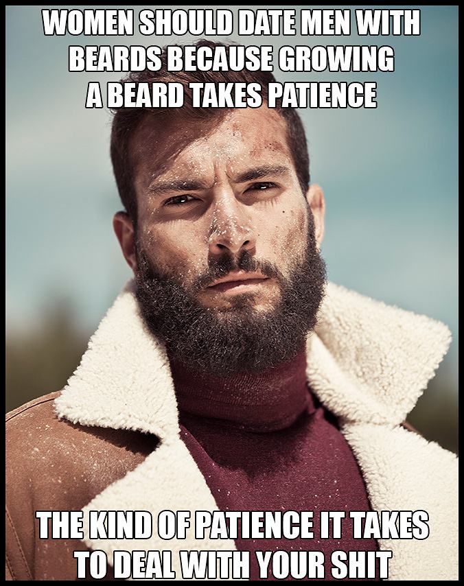 Obrázek Women Should Date Men With Beards