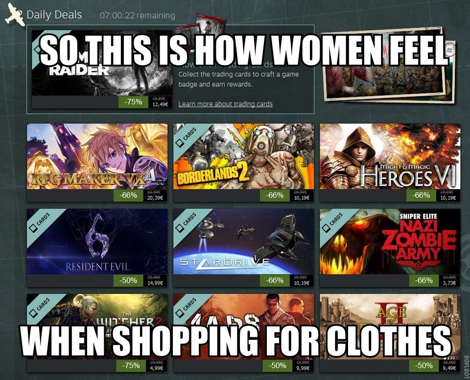 Obrázek Women shopping analogy