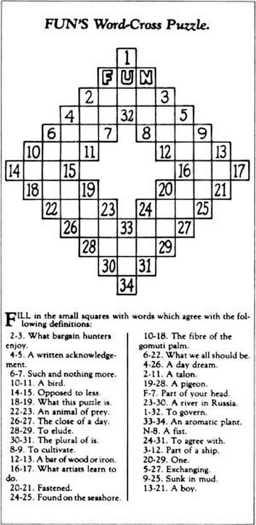 Obrázek World 27s First Crossword  281913 29