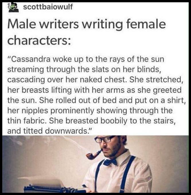 Obrázek Writing A Female Character 