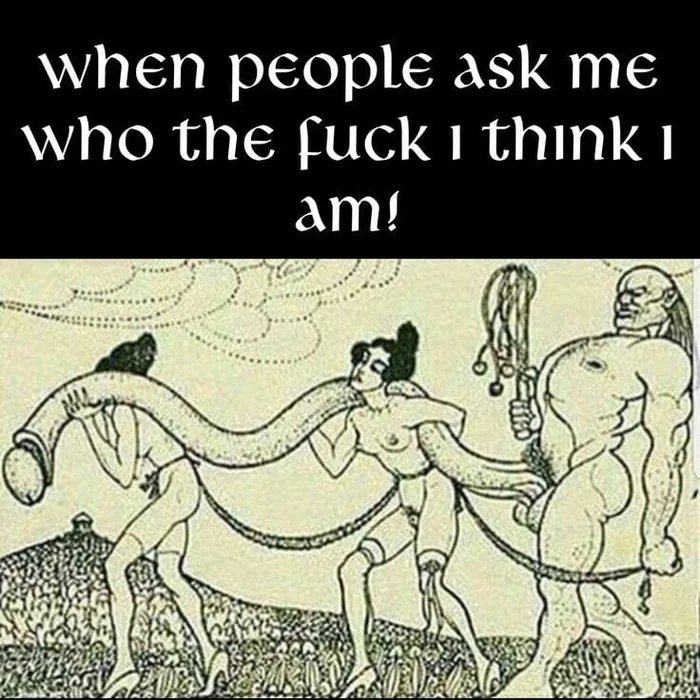 Obrázek Wtf think you are