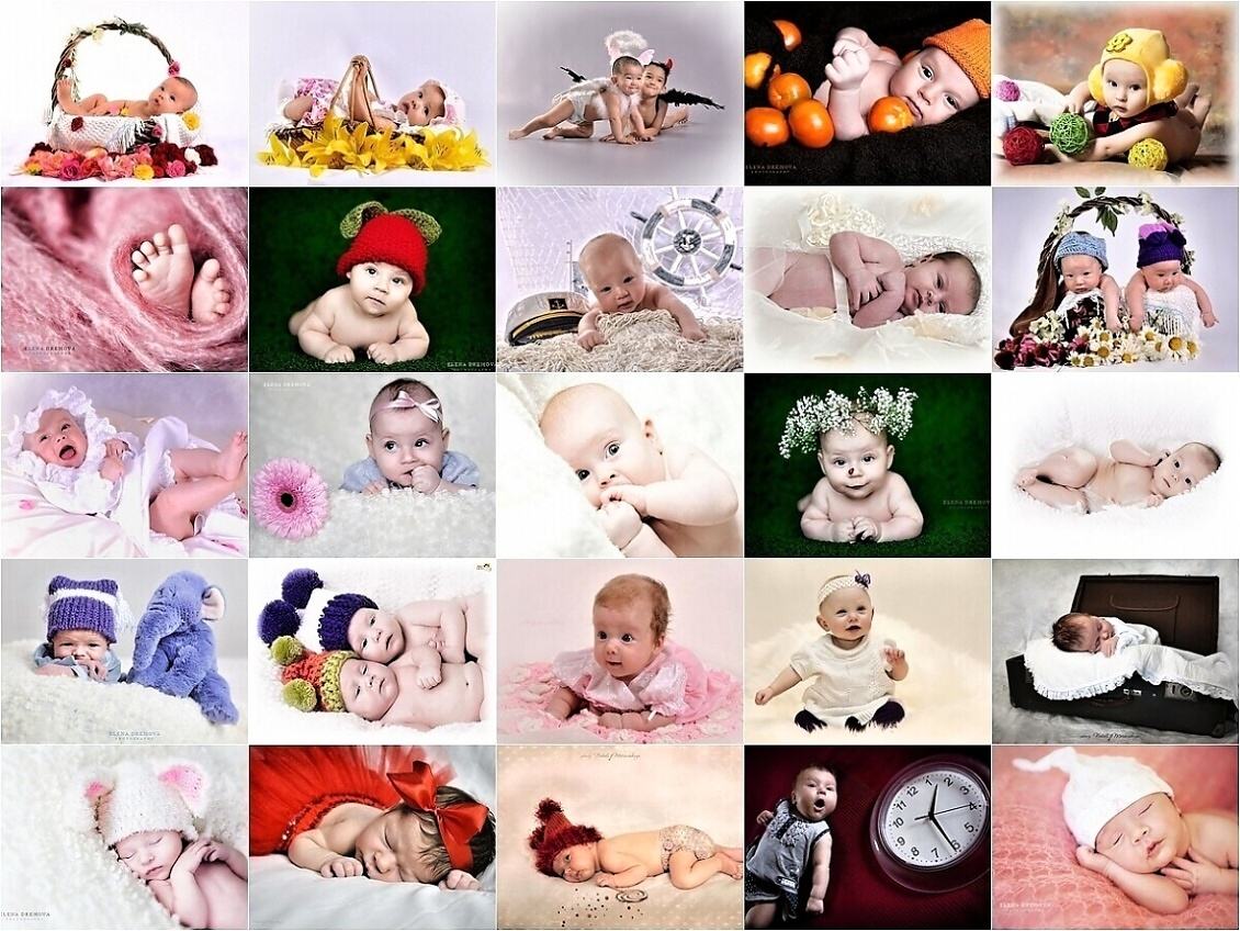 Obrázek X- Adorable Posed Baby Photos