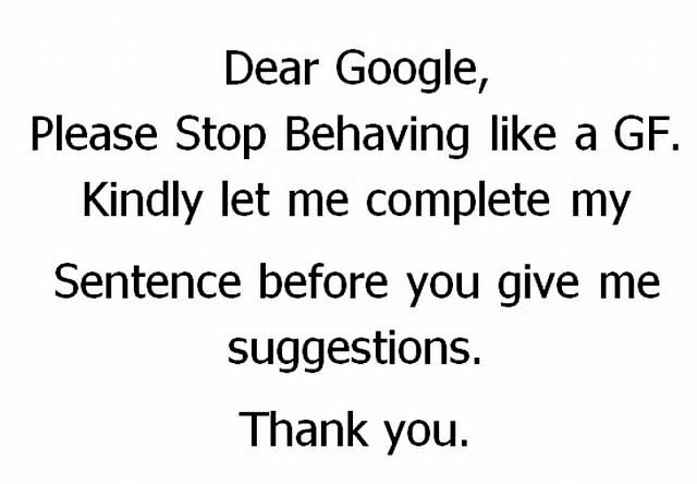 Obrázek X- Dear Google