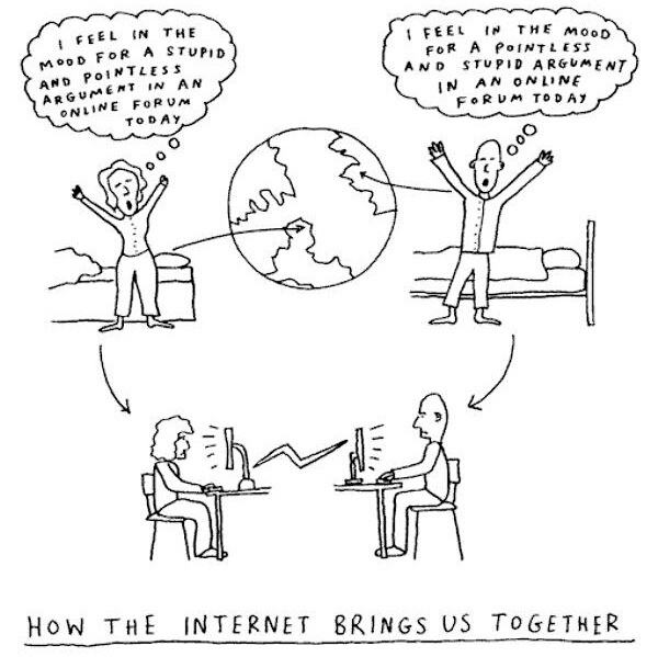 Obrázek X- Internet Brings Us Together