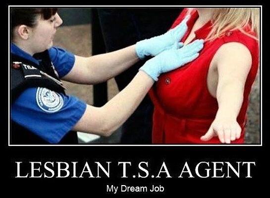 Obrázek X- Lesbian TSA Agent