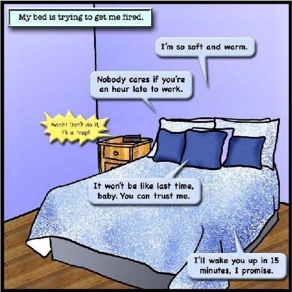 Obrázek X- My bed is
