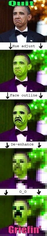Obrázek X- Obama be Griefin
