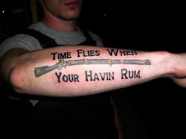Obrázek X- Time Flies Tattoo