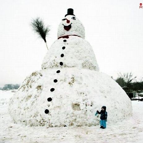 Obrázek XXL snowman