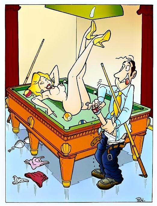 Obrázek XXX daily joke - billiards