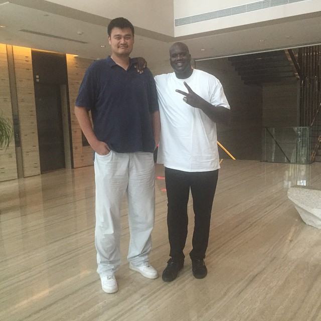 Obrázek Yao Ming and the Shaq