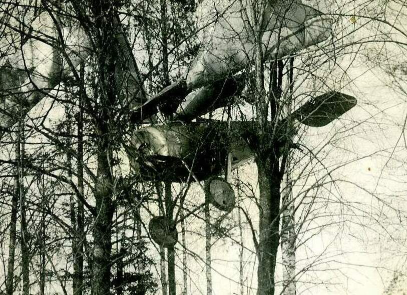 Obrázek Z historie Pilot na strome