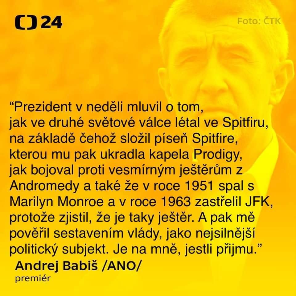 Obrázek Zadna senzace se nekona mili novinari