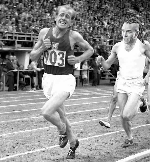 Obrázek Zatopek a jeho kolega