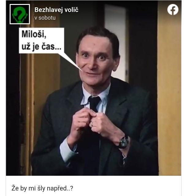 Obrázek Ze by mi sly napred