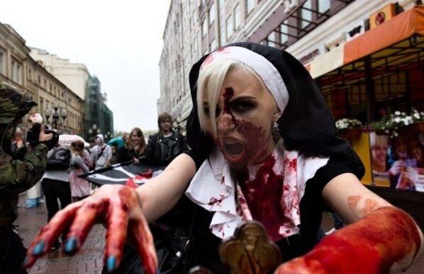 Obrázek Zombie Nun