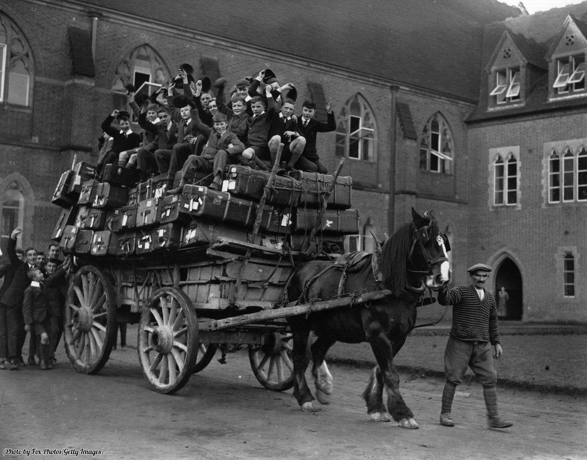 Obrázek  Cesta na vanocni prazdniny - Anglie - 1926 