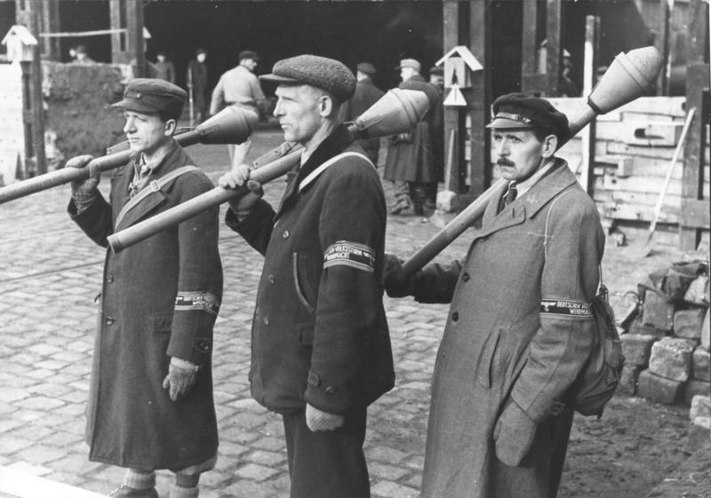 Obrázek  Volkssturm - Berlin - 1945 