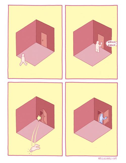 Obrázek  knock knock 