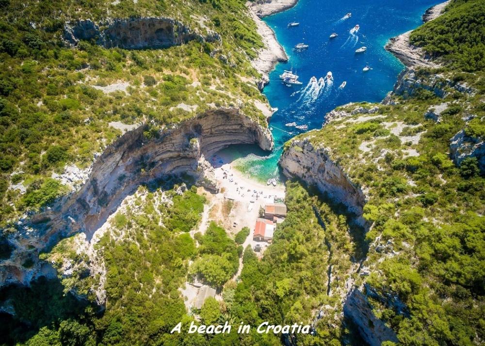 Obrázek a beach in Croatia