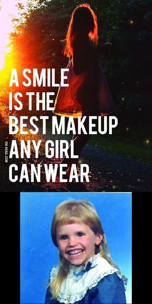 Obrázek a smile is the best makeup
