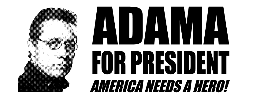 Obrázek adama for prezident 2008