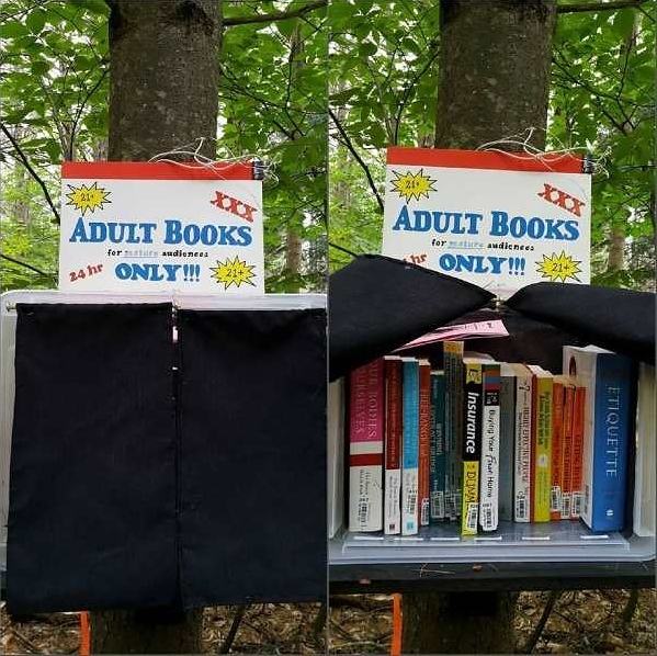 Obrázek adult books only