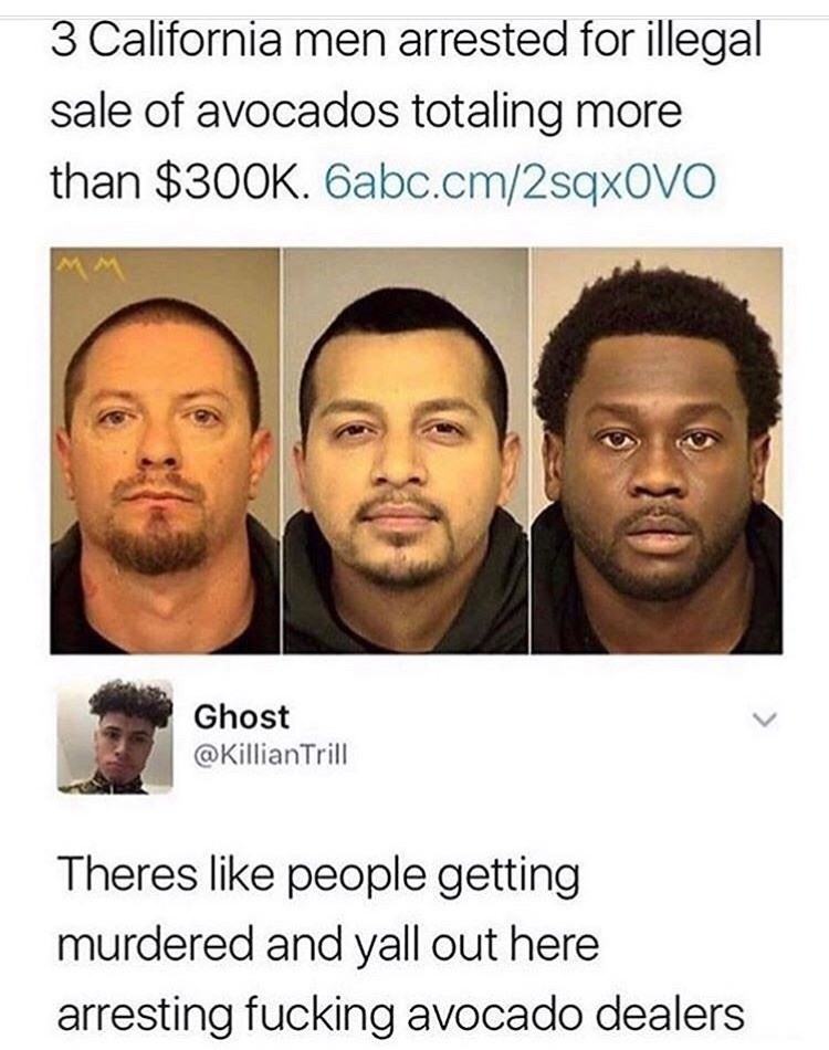 Obrázek afrohlava obhajuje zlocin