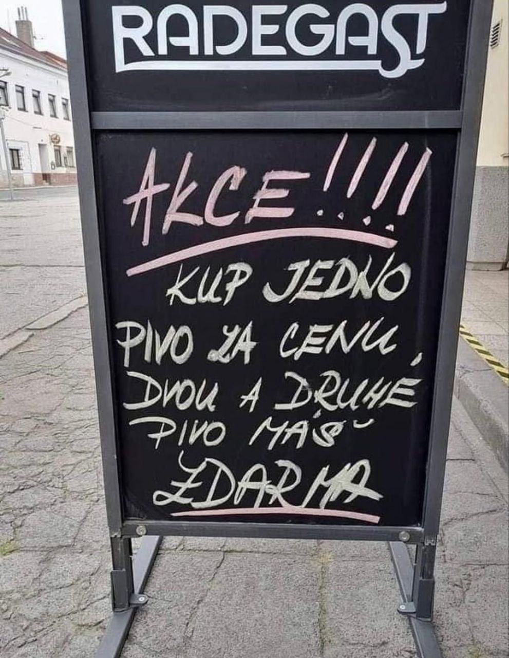 Obrázek akce kup jedno pivo