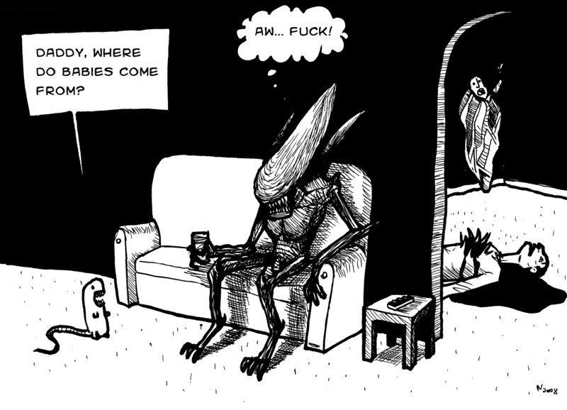 Obrázek alien comic
