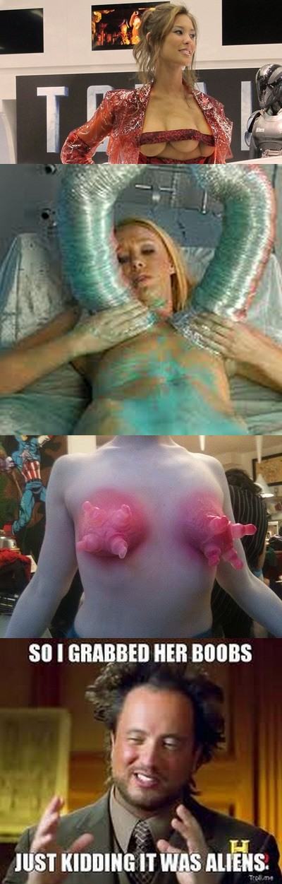Obrázek aliens boobs
