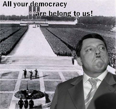 Obrázek all your democracy are belong to us