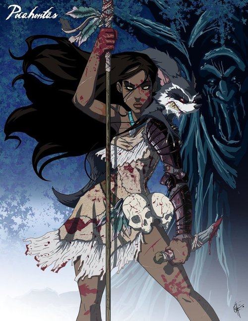 Obrázek alt art - pocahontas