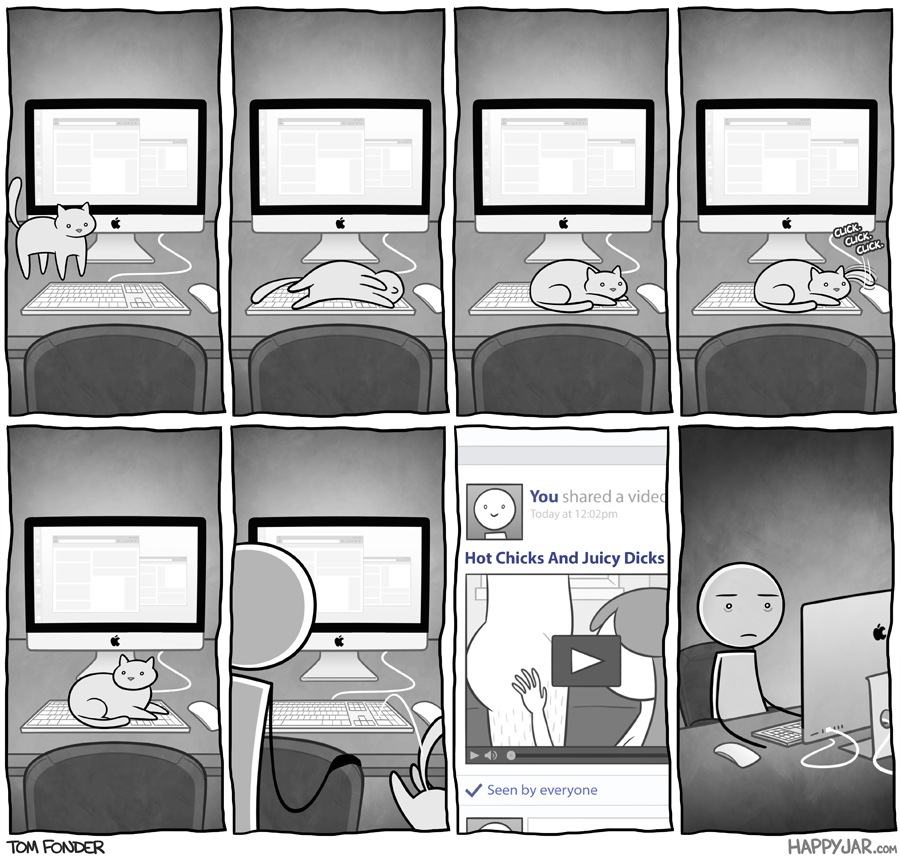 Obrázek always happens 