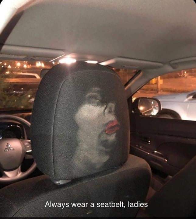 Obrázek always wear seatbelt