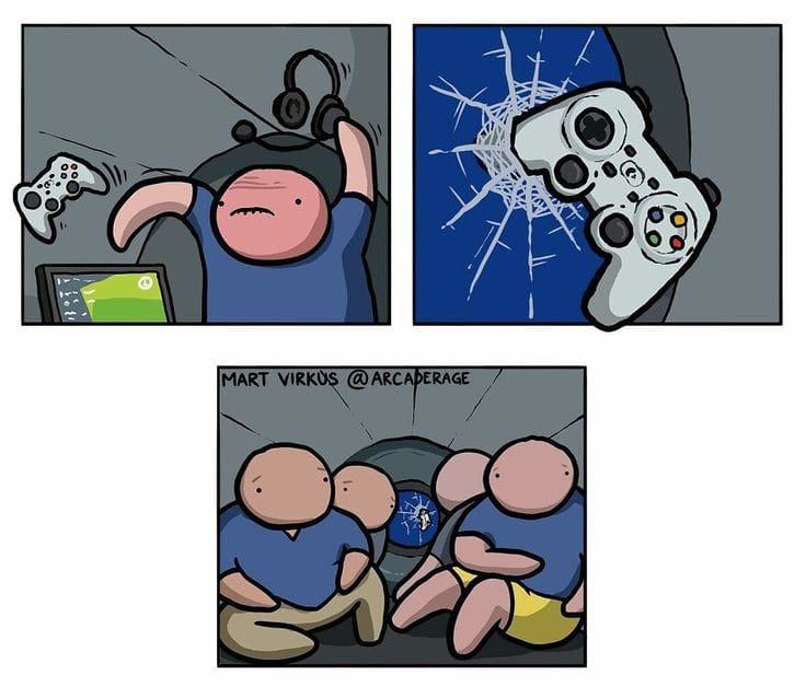 Obrázek angry player