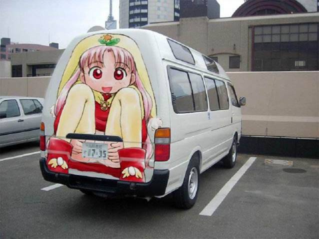 Obrázek anime car
