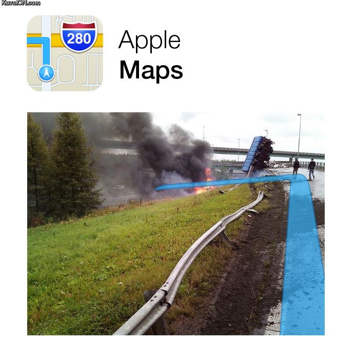 Obrázek apple maps