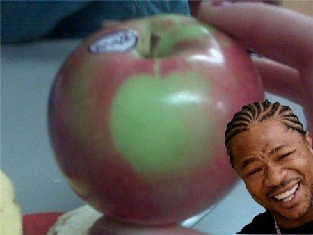 Obrázek apple yo dawg