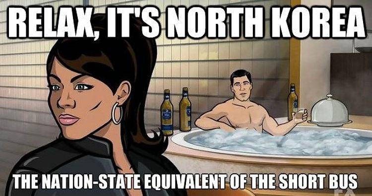 Obrázek archers perspective on north korea
