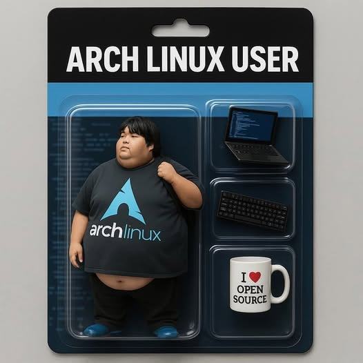 Obrázek archlinux user