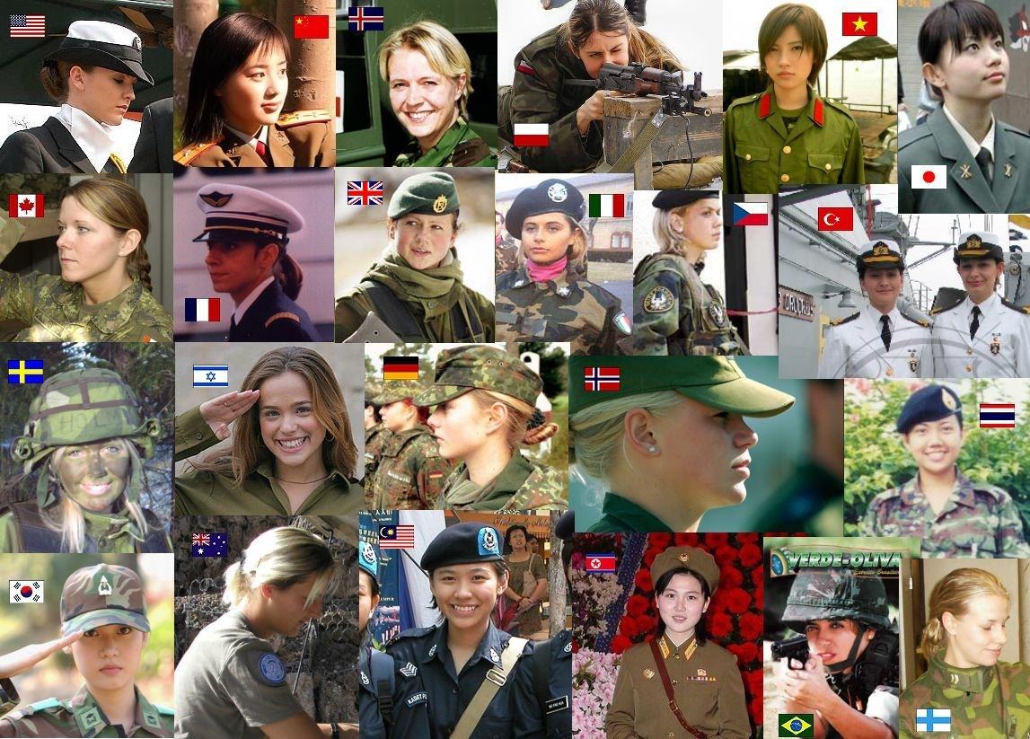 Obrázek army girls