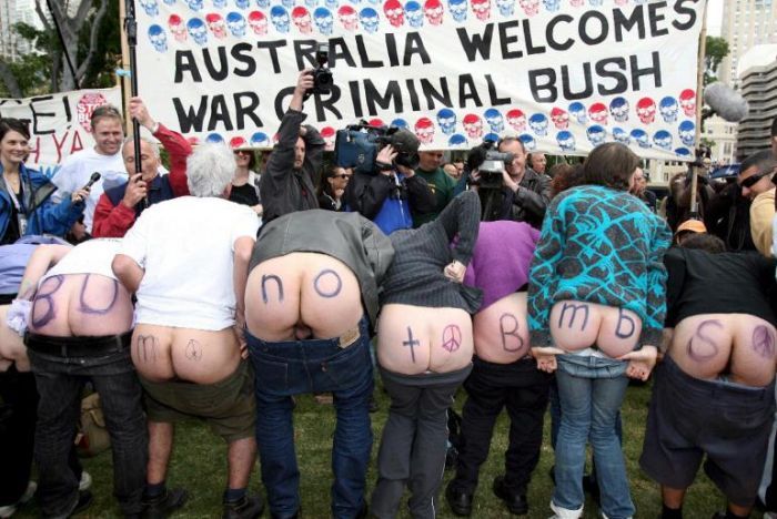 Obrázek australia welcomes Bush
