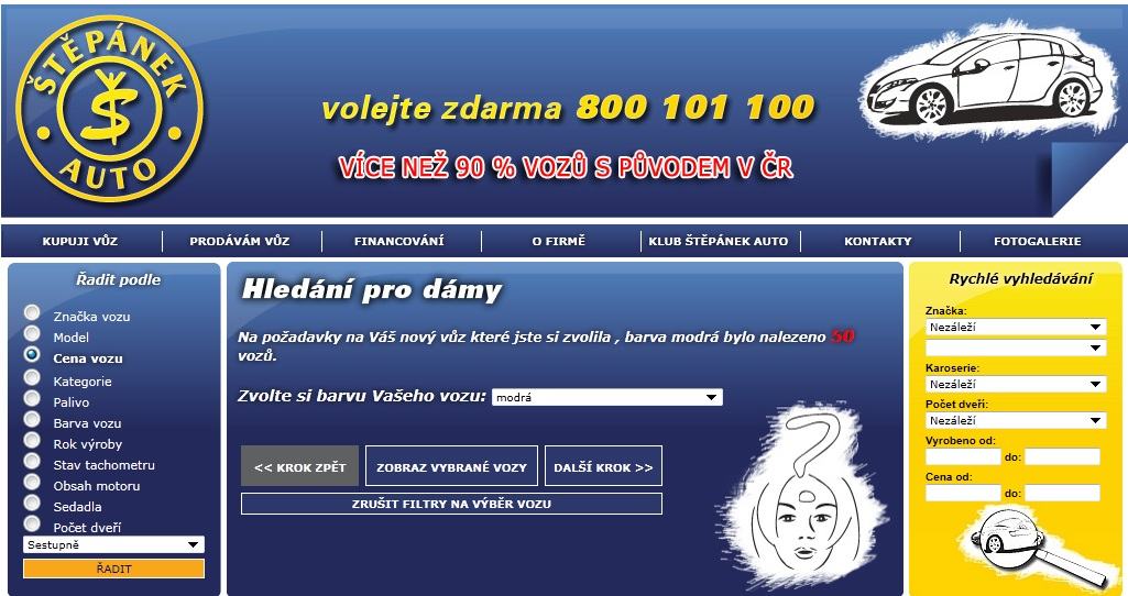 Obrázek auto pro damy