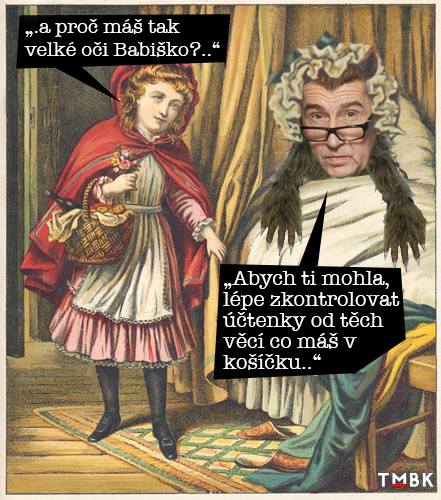 Obrázek babiska a karkulka