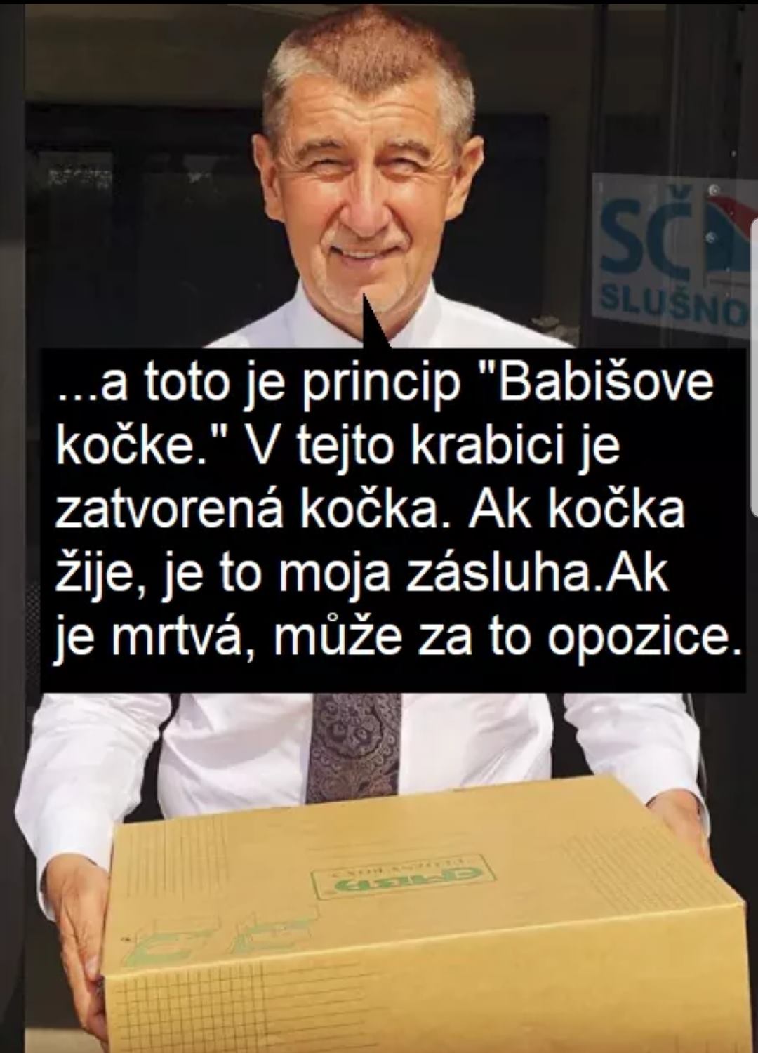 Obrázek babisova kocka v krabici