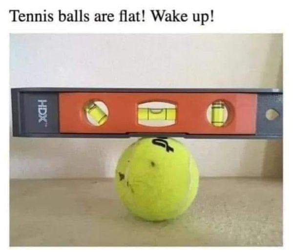 Obrázek balls are flat