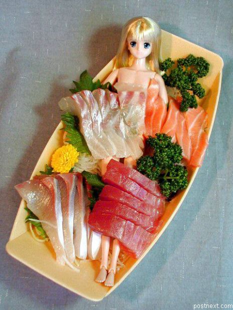 Obrázek barbie sushi
